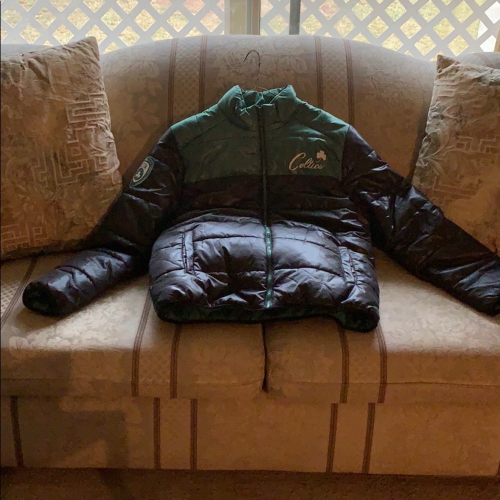 Authentic NBA Licensed Boston Celtics Team Jacket